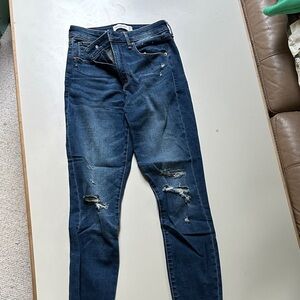 Abercrombie & Fitch Dark Blue Skinny Jeans